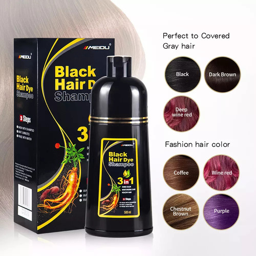 Para Champús Colorantes Instantáneos Para El Cabello De 500