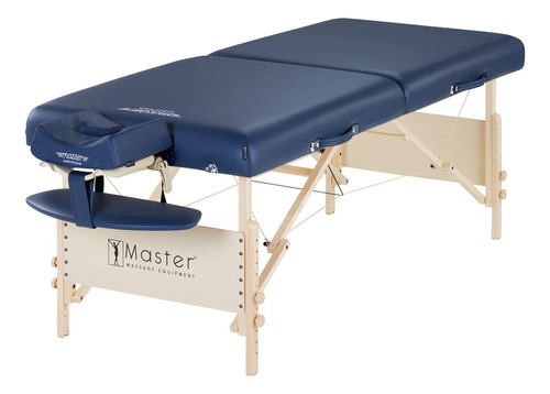 Master Massage Equipment U - Mesa De Masaje Portátil, Colo. Color Azul Real
