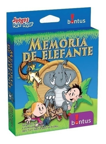 Juego De Mesa Memoria De Elefante Bontus Tt2 516 Ttm