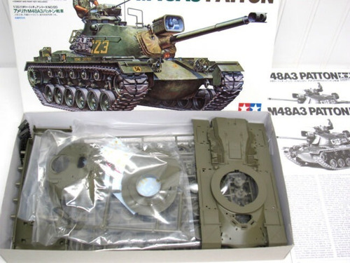 Tanque Tamiya M48a3 Patton Kit - Escala 1:35