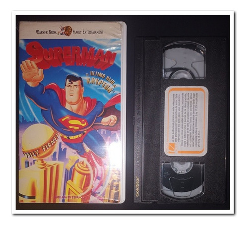 Superman El Ultimo Hijo De Krypton, Vhs Español