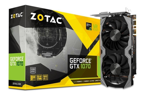Tarjeta De Video Zotac Geforce Gtx 1070 Mini 8gb Video Dp