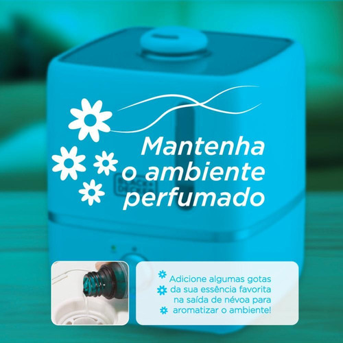 Umidificador De Ar Ultrassônico 2,5l Até 20h Bivolt Air1000