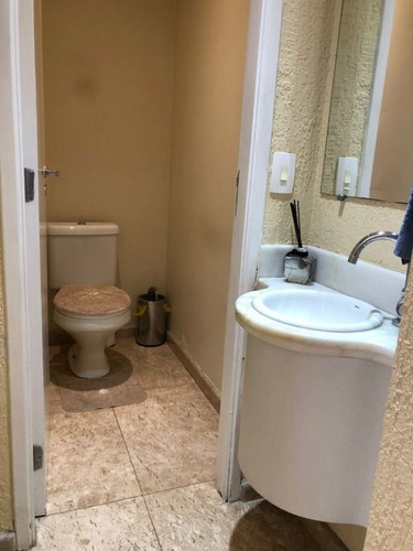 Imagem 11 de 30 de Sobrado No Condomínio Villagio Bologna, 100m², 3 Dormitórios, 1 Suíte, 2 Vagas, Bosque Maia. - So0183