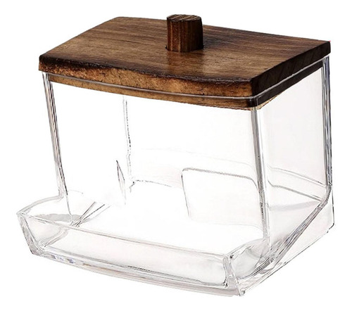 Recipiente De Almacenamiento De Hisopos 9 Cm X 7 Cm X 7,5 Cm