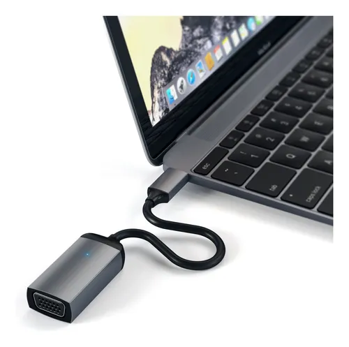 Adaptador Usb C A Vga Satechi Thunderbolt 3/4 Para Monitor 1
