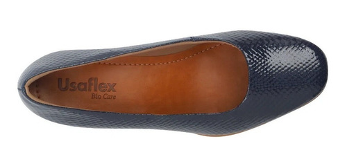 Imagem 2 de 5 de Scapin Usaflex Croco Verniz Ac3603 Confortável Bio Care
