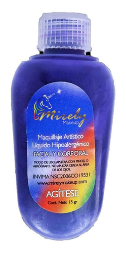 Pintucaritas Liquida A Prueba De Agua Y - g a $467