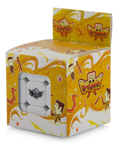 D-fantix Cyclone Cubo Magico Velocidad 3 X 3 X 3 Mmg