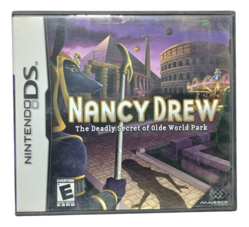 Nancy Drew Park Juego Original Nintendo Ds