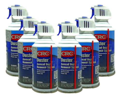 Crc 6 Pzs Duster Limpiador De Polvo Aire Comprimido 226g