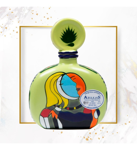Tequila Azulejos Masterpiece Collection Green Plaza Serrano