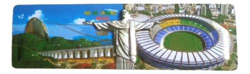 5 Souvenir Imã De Geladeira Copacabana Rio De Janeiro Brasil