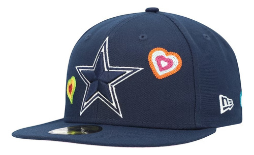 New Era Dallas Cowboys Chain Stitch Heart Gorra Nfl Futbol