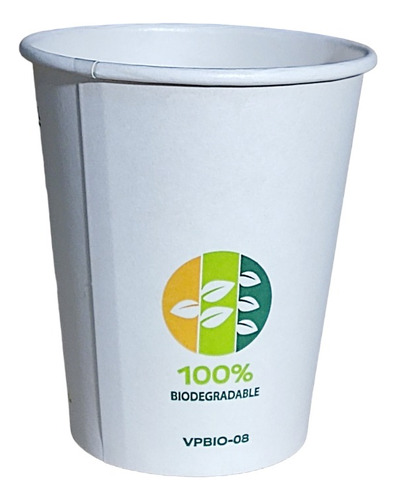 Vaso Biodegradable 12 Oz 1 Bolsa Con 50 Pzas 