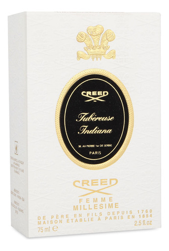 Creed Tubereuse Indiana 75ml Edp Spray - Dama