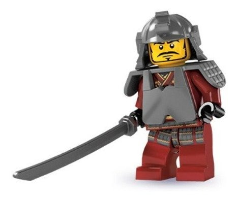 Coleccion Lego Minifigure Series 3: Samurai Warrior - Loose