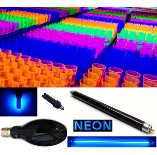 Imagem 2 de 4 de 80 Copos Long Drink 330ml Personalizados Neon