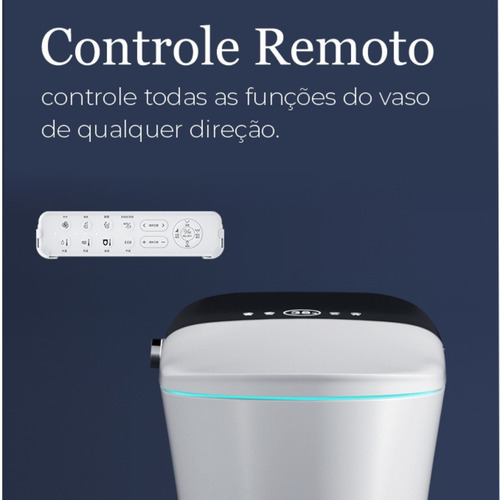 Vaso Sanitário Inteligente Mais Completo - Luxo