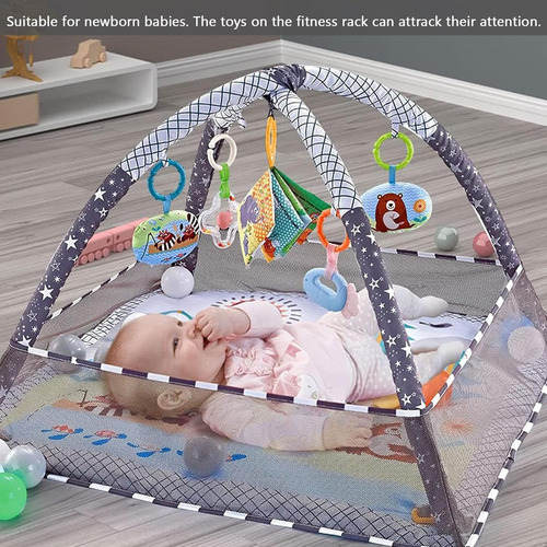 Gimnasio Para Bebe Tipo Corral De Pelotas Fisher Pataditas