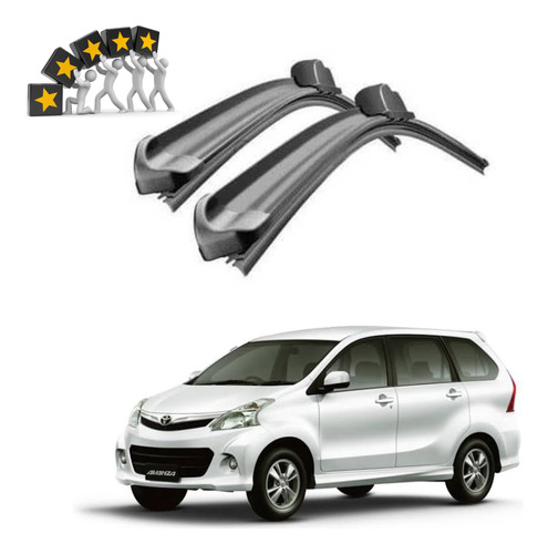 Plumas Limpiaparabrisas Curvas Toyota Avanza 2007 Al 2015