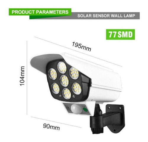 Lampara Panel Solar Recargable Envio Gratis