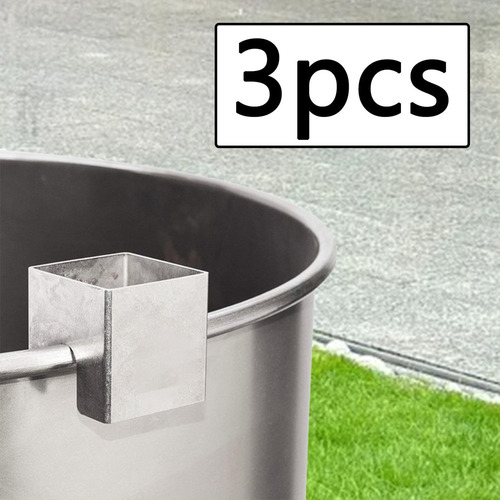 3pcs Espaciador De Acero Inoxidable Para La Placa De