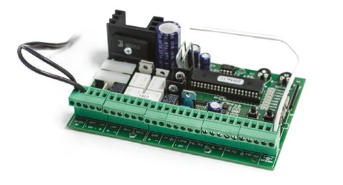 Central Electrónica Doble Para Motores Batientes 24v