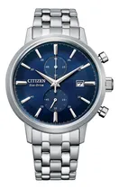 Comprar Reloj Citizen Hombre Crono Ca7060-88l Eco Drive Agen Of M Color de la malla Acero Color del bisel Acero Color del fondo Azul