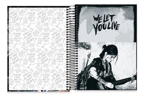 Caderno Universitário 10x1 160 Folhas The Last Of Us