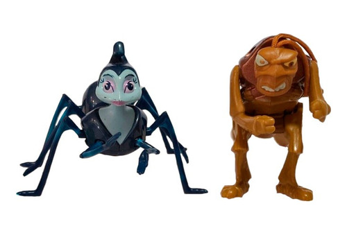 2 Figuras De Colección Mcdonald's A Bug's Life Disney 1998