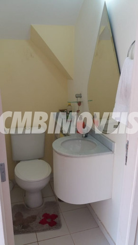 Imagem 8 de 30 de Casa Condomínio Fechado À Venda 3 Dormitórios No Bairro Parque Imperador Em Campinas - Cf01206 - 68160702