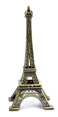 Pack 15 Torres Eiffel De Metal París 18cm Torre Ifel 