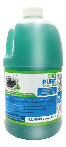 Tratamiento Contra Malos Olores - Odour Stop Biopure 2 Lit