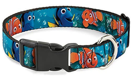 Buckledown Nemo Y Dory Plantea Collar De Clip De Plastico