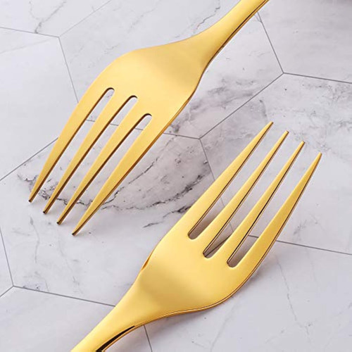 Tenedores Para Servir Buffet, Acero Inoxidable, 10 Pulgadas,