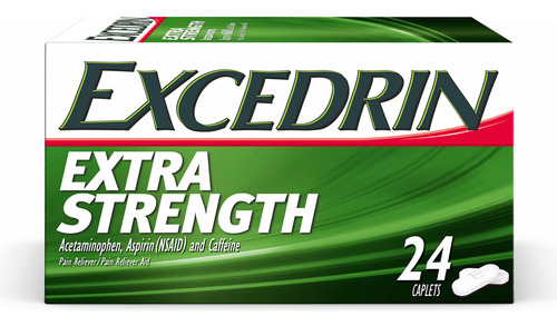 Extra Fuerte Excedrin 24 Tabletas