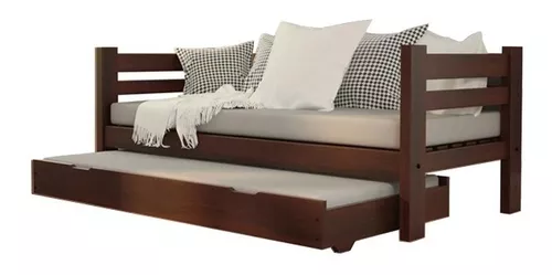 Diván Cama Extensible Pacífico Inmacol Caoba