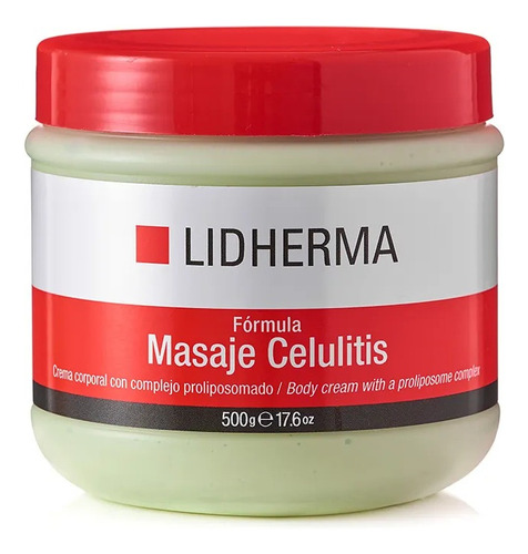 Lidherma Masaje Control Celulitis Adiposidad Reductor X 500 