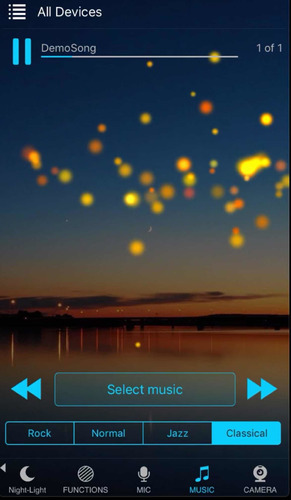 Led Rgb Estilo Fuegos Artificiales, App, Bluetooth, Efectos