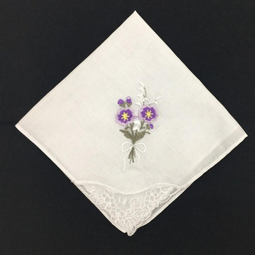 2 De Encaje De Con De Flores Para Mujer, Lavable,
