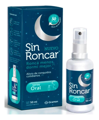 Sinroncar Alivio De Ronquidos Cotidianos 50ml Sabor S/sabor