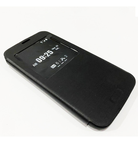 Funda Flip Cover Para Samsung Galaxy S5 Negro E/g