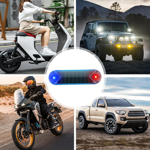 Luz Led Antirrobo Luces Solares Antirrobo Para Coche Alarma