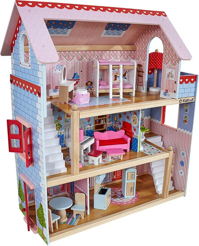 Kidkraft Chelsea Doll Cottage Con Muebles