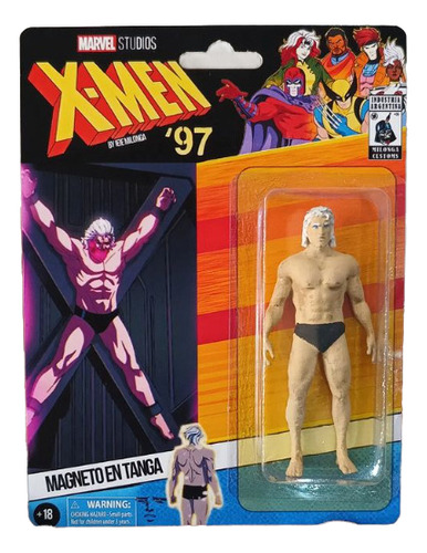 X - Man * Magneto En Tanga * Figura Coleccionable /syp
