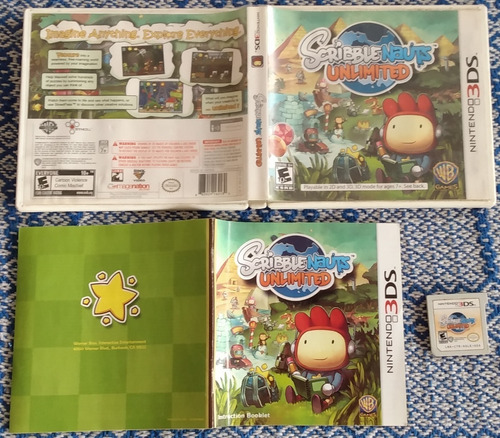 Scribblenauts Unlimited Nintendo 3ds Original Completo