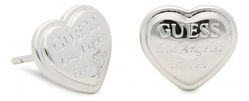 Aros Guess Heart Con Y Sin Circon Mas Estuche De Regalo