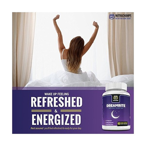 Dreamrite Natural Sleep Aid - Pastillas Para Dormir De Hierb