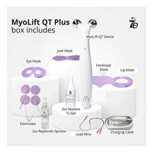 Qt Plus - Dispositivo Facial De Microcorriente Dispositivo